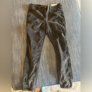 American Eagle Black Corduroy Jeans